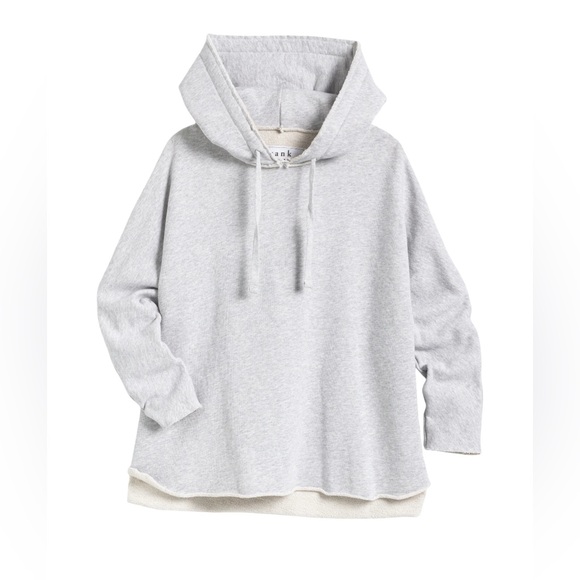 Frank & Eileen NWOT Kane Capelet Hoodie Heather Gray Women’s Size M - Picture 1 of 8